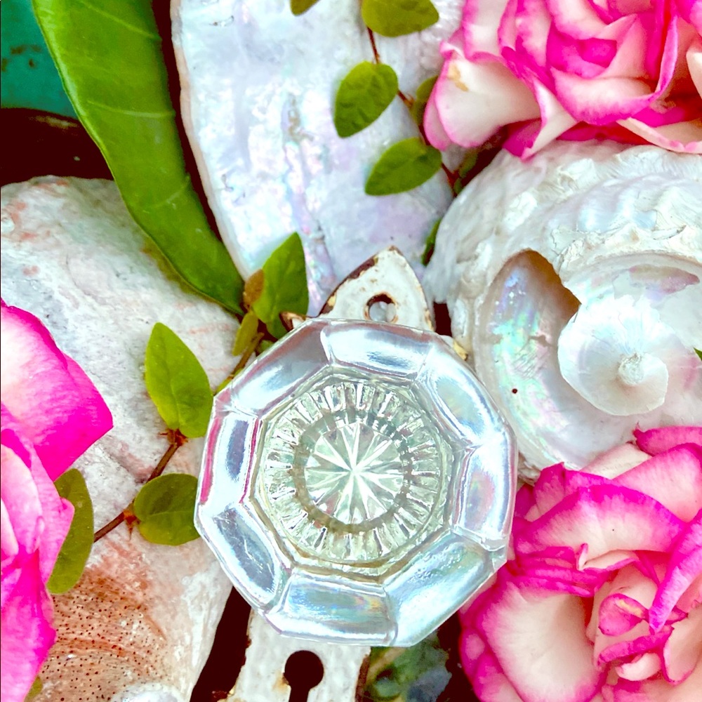💎Beautiful Antique Victorian Crystal Door Knob💎
